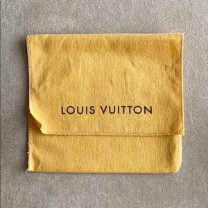 Authentic Louis Vuitton Wallet Dust Bag